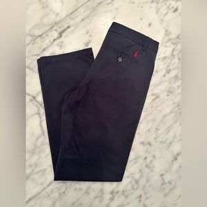 POLO RALPH LAUREN Navy Cotton Pants - Boys size 18